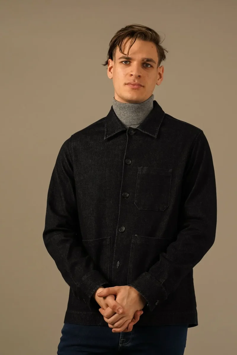 Tintoria Mattei Overshirt i Bomuld og Cashmere - Billede 8